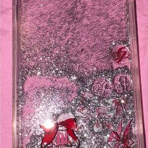 Victoria’s Secret moving liquid glitter iPhone 6 phone case